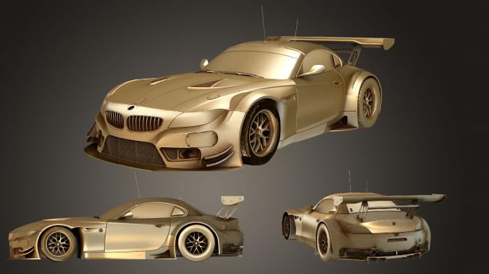 نموذج ثلاثي الأبعاد لآلة CNC السيارات والنقل سيارة BMW Z4GT3